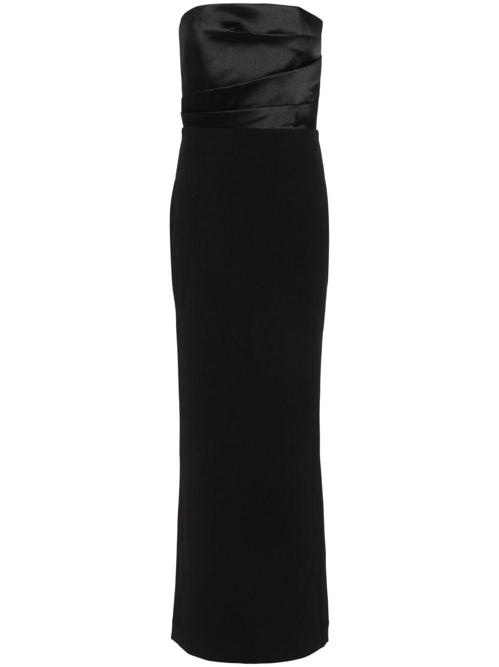OS39029BLACK AFRA 맥시 드레스